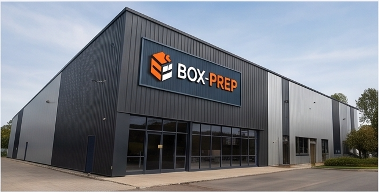 BOX-PREP warehouse exterior